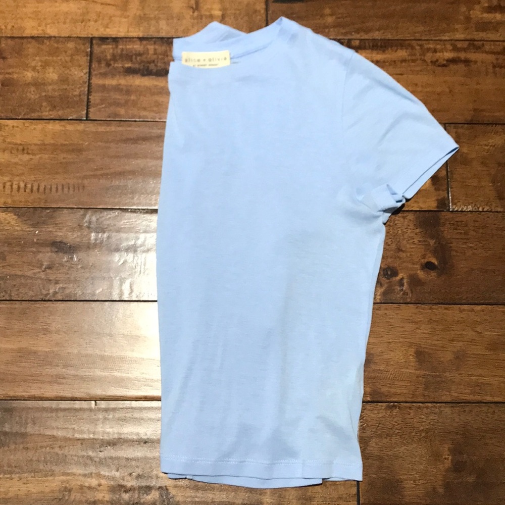 Alice + Olivia cropped T-shirt